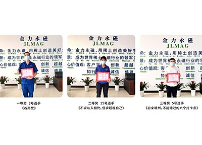 金力永磁“創視界、愛分享”短視頻比賽圓滿舉辦